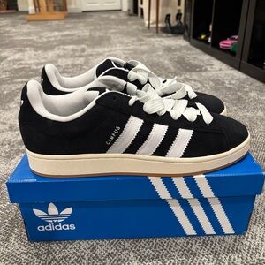 NEW Adidas Campus OOs Core Black Mens U.S. 13 Shoe W/Box